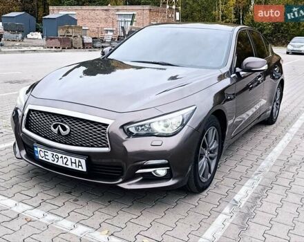 Коричневый Инфинити Q50, объемом двигателя 2 л и пробегом 236 тыс. км за 12800 $, фото 6 на Automoto.ua