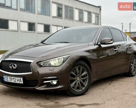Коричневый Инфинити Q50, объемом двигателя 1.99 л и пробегом 236 тыс. км за 12850 $, фото 10 на Automoto.ua
