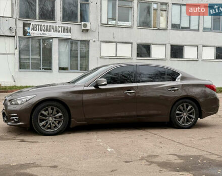 Коричневый Инфинити Q50, объемом двигателя 1.99 л и пробегом 236 тыс. км за 12850 $, фото 16 на Automoto.ua