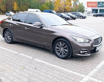 Коричневый Инфинити Q50, объемом двигателя 2 л и пробегом 236 тыс. км за 12800 $, фото 11 на Automoto.ua