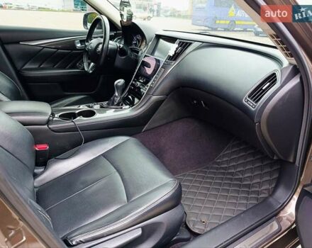 Коричневый Инфинити Q50, объемом двигателя 2 л и пробегом 236 тыс. км за 12800 $, фото 21 на Automoto.ua