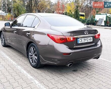 Коричневый Инфинити Q50, объемом двигателя 2 л и пробегом 236 тыс. км за 12800 $, фото 15 на Automoto.ua