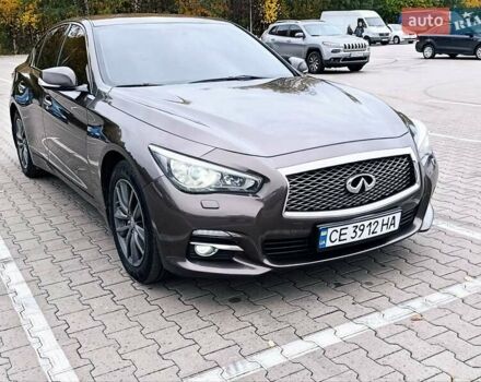 Коричневый Инфинити Q50, объемом двигателя 2 л и пробегом 236 тыс. км за 12800 $, фото 9 на Automoto.ua