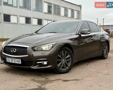 Коричневый Инфинити Q50, объемом двигателя 1.99 л и пробегом 236 тыс. км за 12850 $, фото 9 на Automoto.ua