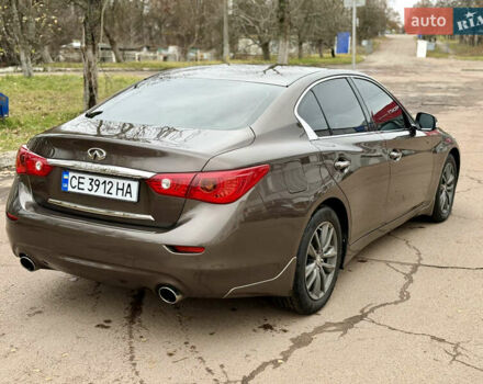 Коричневый Инфинити Q50, объемом двигателя 1.99 л и пробегом 236 тыс. км за 12850 $, фото 18 на Automoto.ua