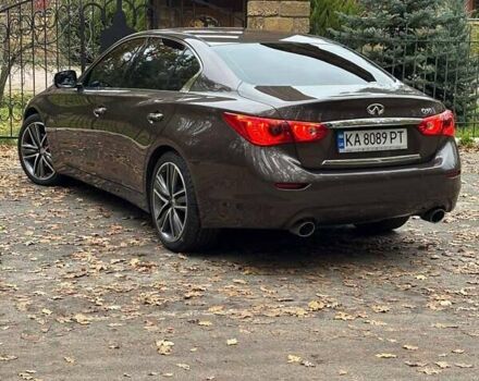 Коричневый Инфинити Q50, объемом двигателя 2.14 л и пробегом 174 тыс. км за 15200 $, фото 15 на Automoto.ua