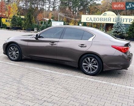 Коричневый Инфинити Q50, объемом двигателя 2 л и пробегом 236 тыс. км за 12800 $, фото 18 на Automoto.ua