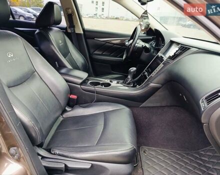 Коричневый Инфинити Q50, объемом двигателя 2 л и пробегом 236 тыс. км за 12800 $, фото 22 на Automoto.ua