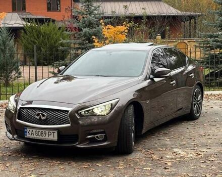Коричневый Инфинити Q50, объемом двигателя 2.14 л и пробегом 174 тыс. км за 15200 $, фото 5 на Automoto.ua