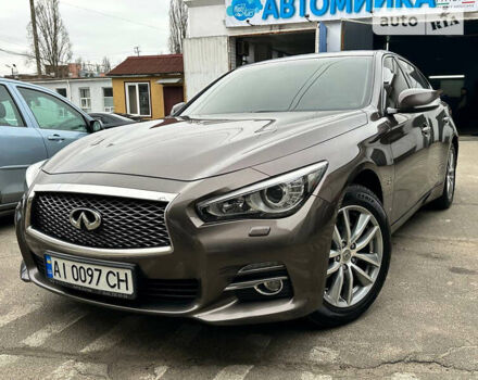 Коричневий Інфініті Q50, об'ємом двигуна 1.99 л та пробігом 187 тис. км за 14600 $, фото 9 на Automoto.ua