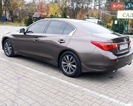 Коричневый Инфинити Q50, объемом двигателя 2 л и пробегом 236 тыс. км за 12800 $, фото 16 на Automoto.ua