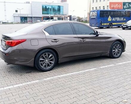 Коричневый Инфинити Q50, объемом двигателя 2 л и пробегом 236 тыс. км за 12800 $, фото 4 на Automoto.ua