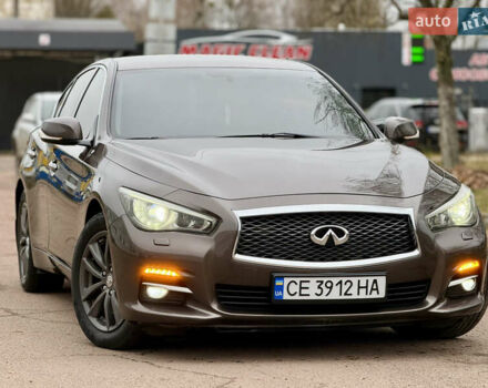 Коричневый Инфинити Q50, объемом двигателя 1.99 л и пробегом 236 тыс. км за 12850 $, фото 2 на Automoto.ua