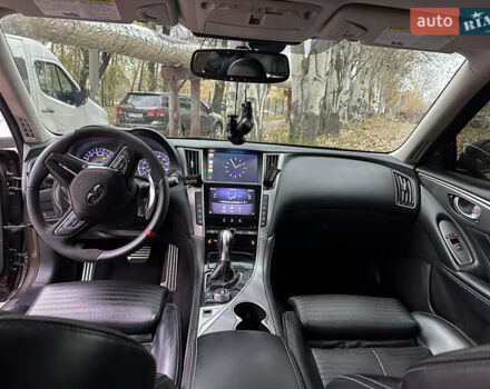 Коричневий Інфініті Q50, об'ємом двигуна 3 л та пробігом 124 тис. км за 16900 $, фото 4 на Automoto.ua