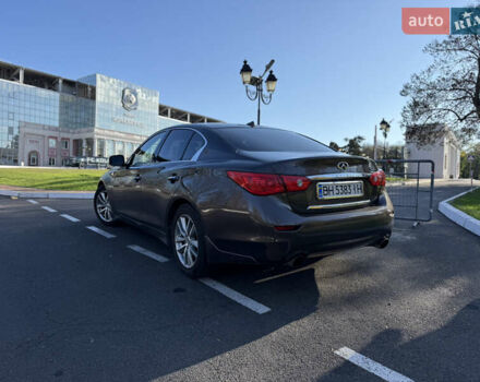 Коричневый Инфинити Q50, объемом двигателя 3 л и пробегом 103 тыс. км за 15500 $, фото 6 на Automoto.ua