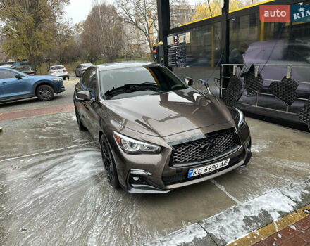 Коричневий Інфініті Q50, об'ємом двигуна 3 л та пробігом 124 тис. км за 16900 $, фото 1 на Automoto.ua