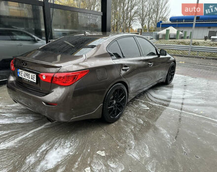 Коричневий Інфініті Q50, об'ємом двигуна 3 л та пробігом 124 тис. км за 16900 $, фото 7 на Automoto.ua