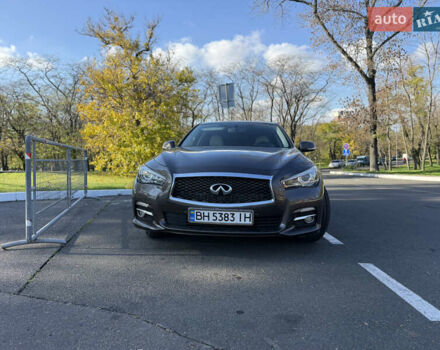 Коричневый Инфинити Q50, объемом двигателя 3 л и пробегом 103 тыс. км за 15500 $, фото 2 на Automoto.ua