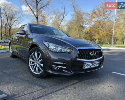 Коричневый Инфинити Q50, объемом двигателя 3 л и пробегом 103 тыс. км за 15500 $, фото 3 на Automoto.ua