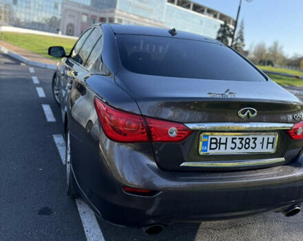 Коричневый Инфинити Q50, объемом двигателя 3 л и пробегом 103 тыс. км за 15500 $, фото 8 на Automoto.ua