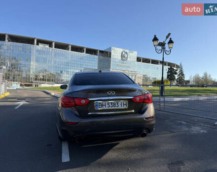 Коричневый Инфинити Q50, объемом двигателя 3 л и пробегом 103 тыс. км за 15500 $, фото 7 на Automoto.ua