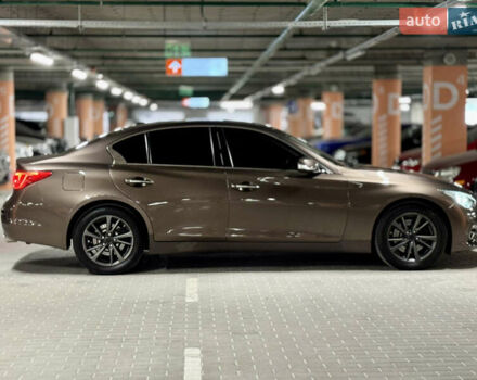 Коричневый Инфинити Q50, объемом двигателя 3 л и пробегом 98 тыс. км за 14800 $, фото 3 на Automoto.ua