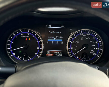 Коричневый Инфинити Q50, объемом двигателя 3 л и пробегом 98 тыс. км за 14800 $, фото 8 на Automoto.ua