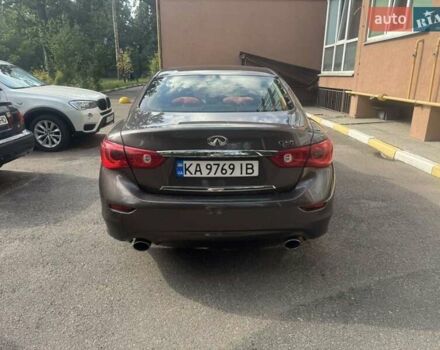 Коричневий Інфініті Q50, об'ємом двигуна 1.99 л та пробігом 88 тис. км за 13900 $, фото 8 на Automoto.ua