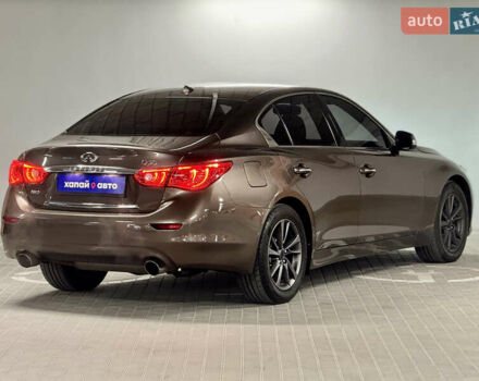 Коричневый Инфинити Q50, объемом двигателя 3 л и пробегом 98 тыс. км за 14800 $, фото 4 на Automoto.ua