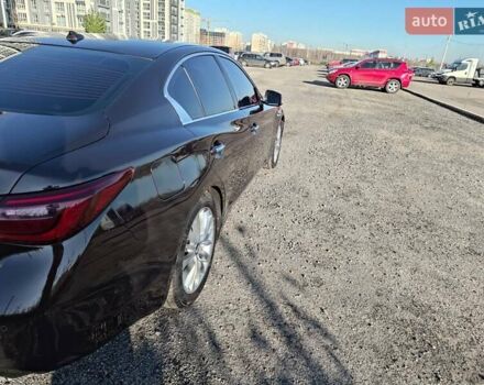 Коричневий Інфініті Q50, об'ємом двигуна 3 л та пробігом 76 тис. км за 17000 $, фото 7 на Automoto.ua