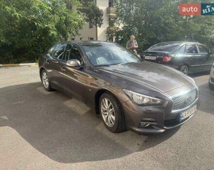 Коричневий Інфініті Q50, об'ємом двигуна 1.99 л та пробігом 88 тис. км за 13900 $, фото 5 на Automoto.ua