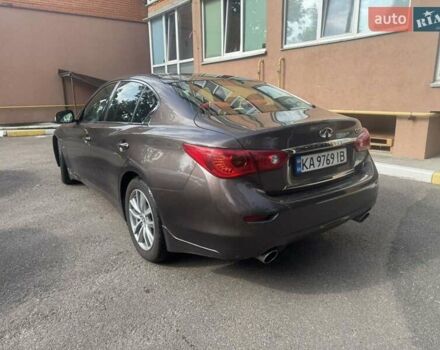Коричневий Інфініті Q50, об'ємом двигуна 1.99 л та пробігом 88 тис. км за 13900 $, фото 7 на Automoto.ua