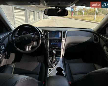 Коричневый Инфинити Q50, объемом двигателя 3 л и пробегом 98 тыс. км за 14800 $, фото 10 на Automoto.ua