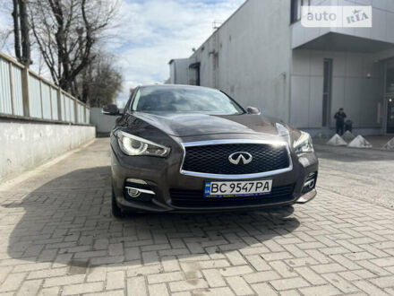 Коричневий Інфініті Q50, об'ємом двигуна 3.7 л та пробігом 176 тис. км за 13600 $, фото 1 на Automoto.ua