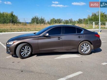 Коричневий Інфініті Q50, об'ємом двигуна 1.99 л та пробігом 125 тис. км за 15450 $, фото 1 на Automoto.ua