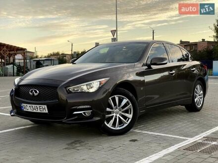 Інфініті Q50 2015 у Ковель на Automoto.ua Коричневий Інфініті Q50, об'ємом двигуна 3.7 л та пробігом 42 тис. км за 18499 $, фото 1 на Automoto.ua