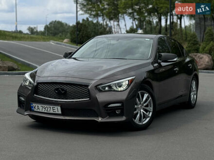 Інфініті Q50 2016 у Києві на Automoto.ua Коричневий Інфініті Q50, об'ємом двигуна 3 л та пробігом 107 тис. км за 13500 $, фото 1 на Automoto.ua
