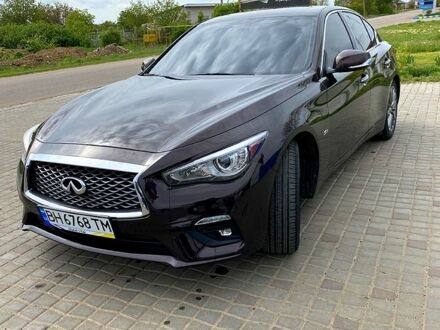 Коричневий Інфініті Q50, об'ємом двигуна 3 л та пробігом 129 тис. км за 19500 $, фото 1 на Automoto.ua