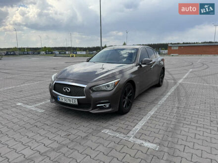 Інфініті Q50 2017 у Києві на Automoto.ua Коричневий Інфініті Q50, об'ємом двигуна 3 л та пробігом 86 тис. км за 14600 $, фото 1 на Automoto.ua