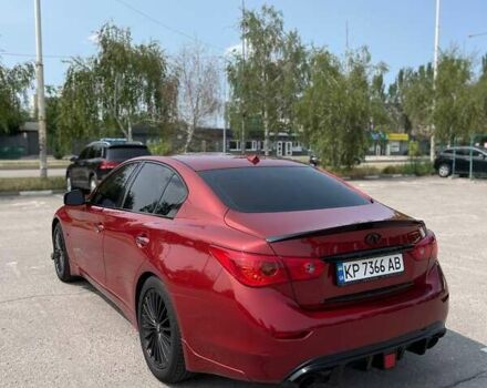 Червоний Інфініті Q50, об'ємом двигуна 3.7 л та пробігом 178 тис. км за 15999 $, фото 3 на Automoto.ua