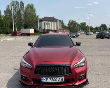 Червоний Інфініті Q50, об'ємом двигуна 3.7 л та пробігом 178 тис. км за 15999 $, фото 1 на Automoto.ua