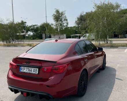 Червоний Інфініті Q50, об'ємом двигуна 3.7 л та пробігом 178 тис. км за 15999 $, фото 5 на Automoto.ua