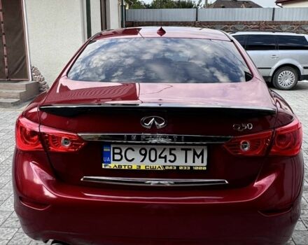 Червоний Інфініті Q50, об'ємом двигуна 2 л та пробігом 197 тис. км за 12300 $, фото 5 на Automoto.ua