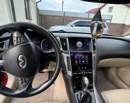 Червоний Інфініті Q50, об'ємом двигуна 2 л та пробігом 197 тис. км за 12300 $, фото 2 на Automoto.ua