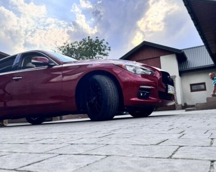 Червоний Інфініті Q50, об'ємом двигуна 2 л та пробігом 197 тис. км за 12300 $, фото 6 на Automoto.ua