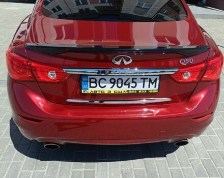 Червоний Інфініті Q50, об'ємом двигуна 2 л та пробігом 197 тис. км за 12300 $, фото 19 на Automoto.ua
