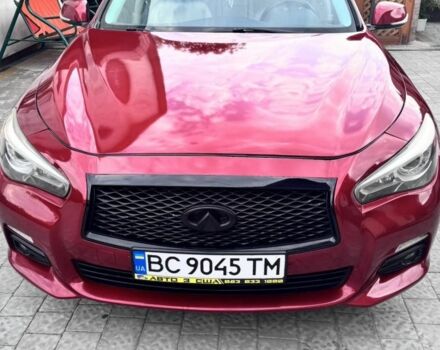 Червоний Інфініті Q50, об'ємом двигуна 2 л та пробігом 197 тис. км за 12300 $, фото 14 на Automoto.ua