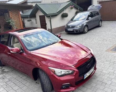 Червоний Інфініті Q50, об'ємом двигуна 2 л та пробігом 197 тис. км за 12300 $, фото 7 на Automoto.ua