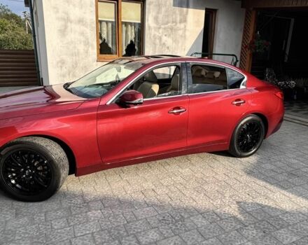 Червоний Інфініті Q50, об'ємом двигуна 2 л та пробігом 197 тис. км за 12300 $, фото 13 на Automoto.ua
