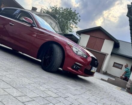 Червоний Інфініті Q50, об'ємом двигуна 2 л та пробігом 197 тис. км за 12300 $, фото 4 на Automoto.ua